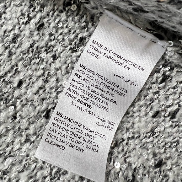 Whbm Button Cuff Sequin Duster S - Picture 10 of 12